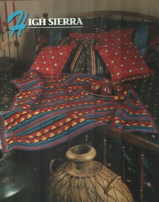 NEW HIGH SIERRA ANNIE'S CROCHET QUILT & AFGHAN CLUB PATTERN INSTRUCTIONS-image