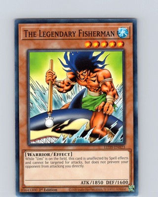 Yu-Gi-Oh TCG The Legendary Fisherman LED9-EN023 1st Edition Common Card NM-image
