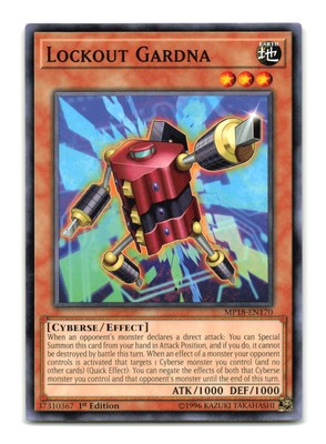 Lockout Gardna - MP18-EN170 1st Edition - YuGiOh-LP-image