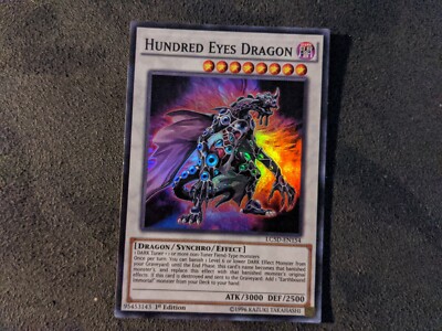 Hundred Eyes Dragon - LC5D-EN154 - Super Rare Lp-image