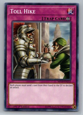 Toll Hike #MP19-EN212 2019 Gold Sarcophagus Tin Mega Pack G37-image