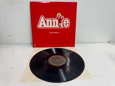 Annie A New Musical Masterworks Original Cast Recording LP Vinyl 1977-image