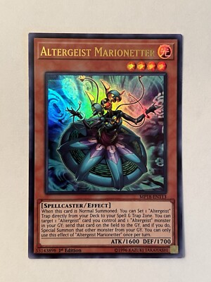 Yu-Gi-Oh! TCG Altergeist Marionetter 2018 Mega-Tin Mega Pack MP18-EN113 1st...-image