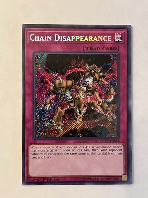 Yu-Gi-Oh! TCG Chain Disappearance Legendary Collection Kaiba LCKC-EN094 1st...-image