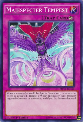 Majespecter Tempest - MP16-EN159 - Common - 1st Edition Near Mint 2016 Mega Tin -image