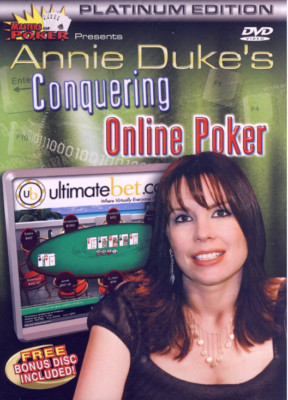New Masters of Poker Presents Annie Duke's Conquering Online Poker Platinum DVDs-image