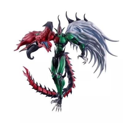 BANDAI S.H.MonsterArts Yu-Gi-Oh! Duel Monsters GX Flame Wingman Action Figure-image
