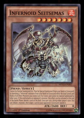Yugioh Infernoid Seitsemas #MP15-EN207 2015 Mega-Tins Mega Pack LP-image
