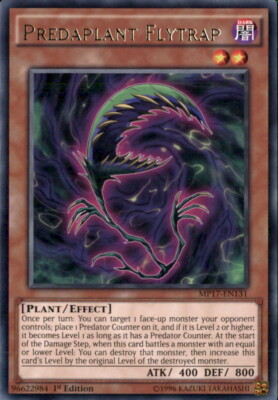 1st ed Predaplant Flytrap rare MP17-EN131 Yugioh-image