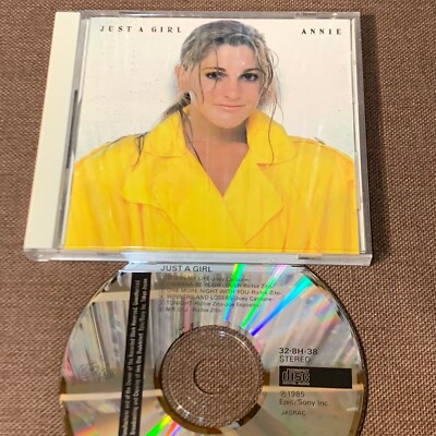 ANNIE Just A Girl JAPAN CD 32.8H-38 w/PS SMOOTH JEWEL CSR J. Carbone, R.Zito '86-image