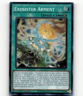 Yugioh Exosister Arment 25th Anniv. Tin: Dueling Heroes Mega Pack-image