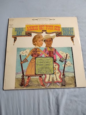 Vintage Vinyl LP Annie Get Your Gun Doris Day Robert Goulet Stereo Columbia 1963-image