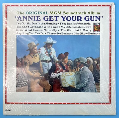 Annie Get Your Gun - Original MGM Soundtrack Album LP Vinyl Record - New-image
