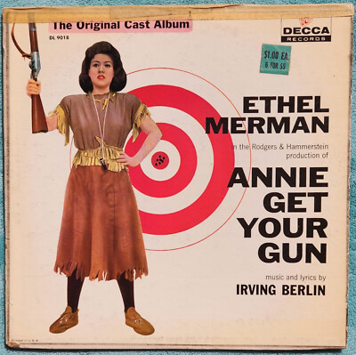 Ethel Merman Annie Get Your Gun The Original Cast Album 1959 Vinyl LP-image