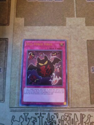 YUGIOH TCG FULL FORCE VIRUS LCKC-EN049 ULTRA 1ST EDITION NM-image