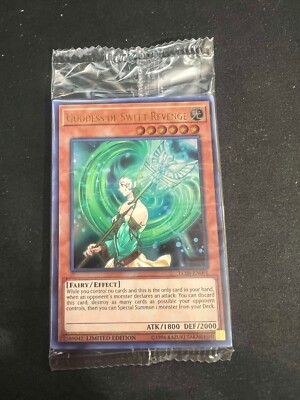 Goddess of Sweet Revenge LC06 Yugioh Promo Sealed Near Mint Trading Card Game-image