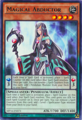 Magical Abductor - MP16-EN073 - Rare - 1st Edition x1 - Lightly Played-image