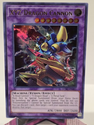 XYZ-Dragon Cannon LCKC-EN061 Legendary Collection Kaiba Unlimited Edition-image