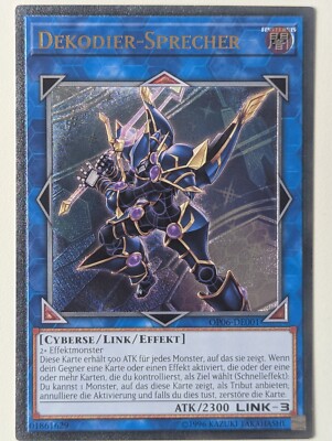 Decoder Speaker OP06-EN001 Ultimate Rare DE NM YUGIOH-image