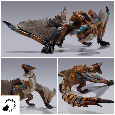 Monster Hunter Tigrex Rise S.H.MonsterArts Action figure BANDAI-image