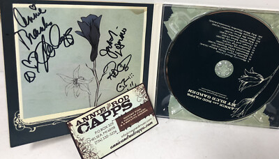 ANNIE AND ROD CAPPS - My Blue Garden - CD - signed-image