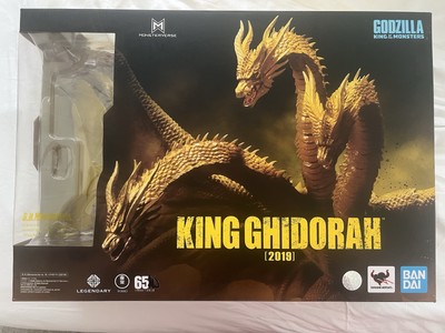 Bandai S.H.MonsterArts GODZILLA King Ghidorah 2019 Action Figure Movie Character-image