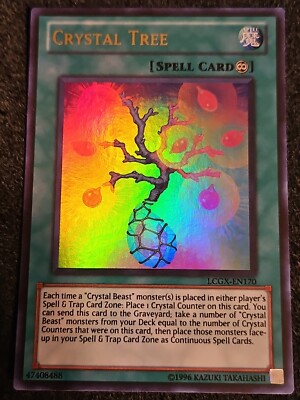 Yugioh! Crystal Tree - LCGX-EN170 - Ultra Rare - Unl Edition Near Mint, English-image