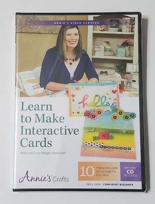Annie's Video Classes: Learn to Make Interactive Cards DVD (2014) -- NEW-image