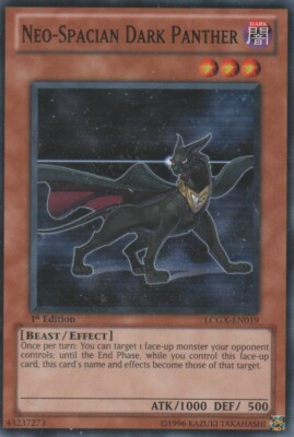 Yugioh! LP Neo-Spacian Dark Panther - LCGX-EN019 - Common - Unlimited Edition Li-image
