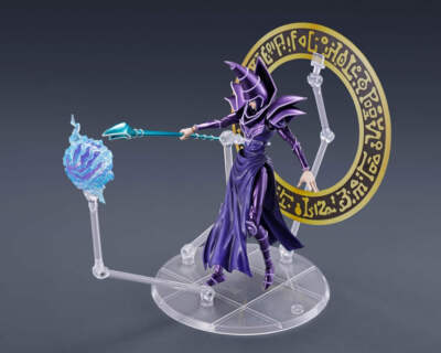 S.H. MonsterArts Yu-Gi-Oh! Duel Monsters Dark Magician Action Figure US IN STOCK-image