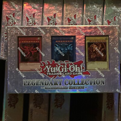 YUGIOH TCG! Legendary Collection 1 Gameboard Edition Sealed & Case Fresh-image