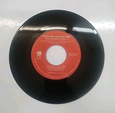 Annie Lennox/Al Green – Put A Little Love In Your Heart  AM-1255 45-image