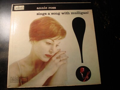 ANNIE ROSS SINGS A SONG WITH GERRY MULLIGAN LP RECORD-image