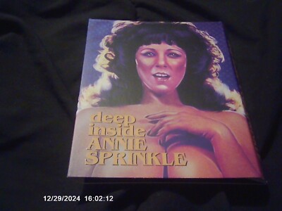 Deep Inside Annie Sprinkle Quality X Blu-Ray Slipcover ONLY No Disc (READ!)-image
