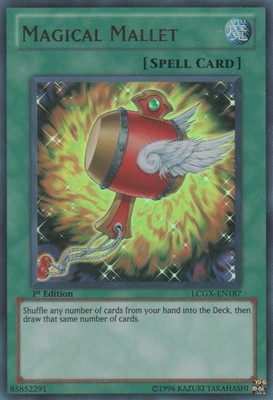 Yugioh! Magical Mallet - LCGX-EN187 - Ultra Rare - 1st Edition Near Mint, Englis-image