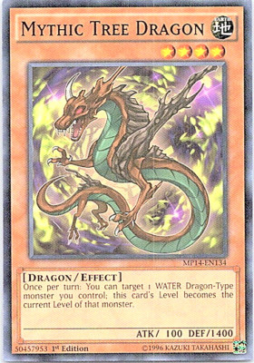 Mythic Tree Dragon MP14-EN134 Yu-Gi-Oh! Light Play 1st Edition-image