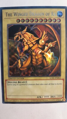 Yu-Gi-Oh! The Winged Dragon of Ra LC01-EN003 Limited Edition Ultra Rare NM-image