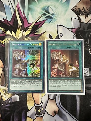 Yu-Gi-Oh! TCG Heritage of the Chalice 2019 Gold Sarcophagus Tin Mega Pack...-image