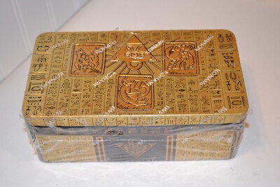 Yu-Gi-Oh 2022 Mega Tin of the Pharaoh's Gods Case Factory Sealed-image