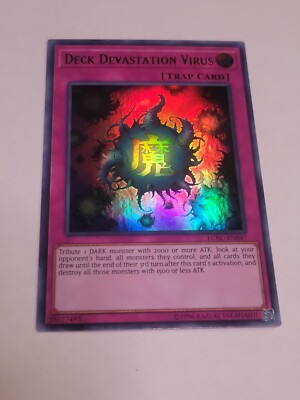 Deck Devastation Virus LCKC-EN047 Legendary Collection Kaiba Unlimited-image