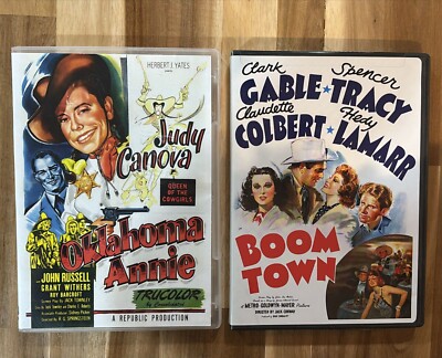 Boom Town /Oklahoma Annie- Lot of 2 DVDs.-image