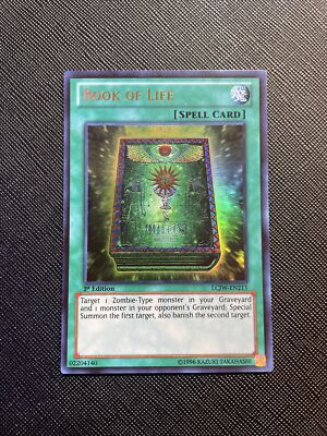 Yu-Gi-Oh! TCG Book of Life Legendary Collection 4 Mega-Pack Lcjw-En211 1st...-image
