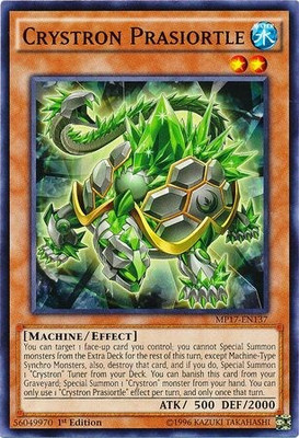 2017 Mega-Tins Mega Pack #MP17-EN137 Crystron Prasiortle-image