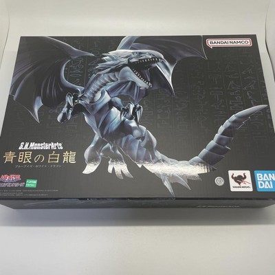 S.H. Monsterarts Blue Eyes White Dragon Yu-Gi-Oh Action Figure Opened Used-image