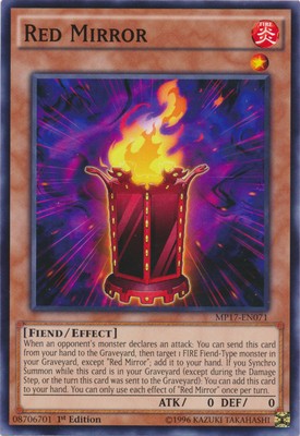 Red Mirror - MP17-EN071 - Common - 1st Edition Near Mint 2017 Mega Tin Singles-image