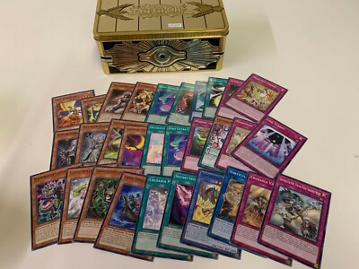 Yu-Gi-Oh! Cards: Gold Sarcophagus Mega Tin 1 Rare Card 1 Ultra Rare Card 1 Prism-image