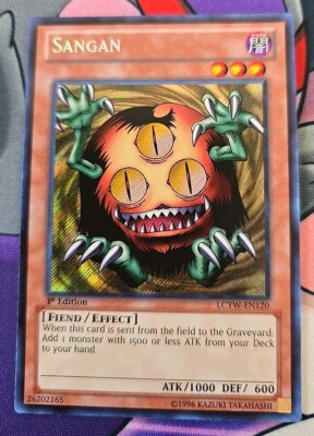 Sangan LCYW-EN120 Legendary Collection 3: Yugi's World 1st Edition-image