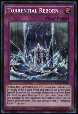 Yu-Gi-Oh! - Torrential Reborn 2014 MP14-EN046 Secret Rare 1st Edition-image