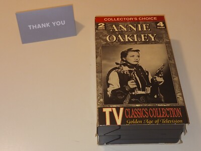 Collector's Choice TV Classics Collection Annie Oakley VHS Tape-image