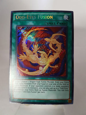Yu-Gi-Oh 2016 Mega Tin Mega Pack #MP16-EN149 OddEyes Fusion SCR-image